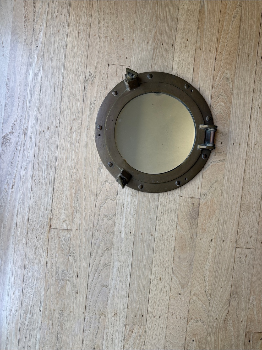 Bronze Porthole Wall Mirror - Bronze Finish